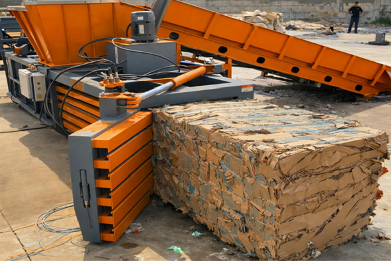 Automatic Horizontal Baler