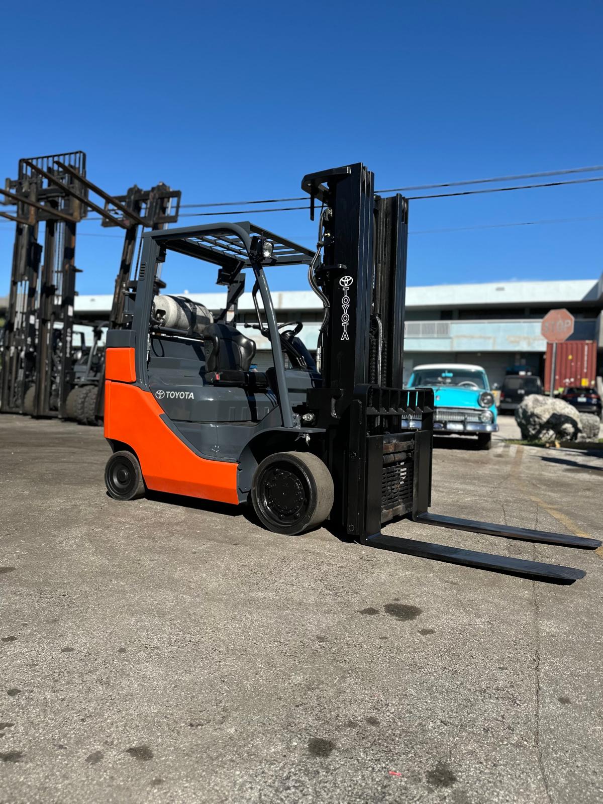 Ep Tech Forklift Toyota Serie 8FGC35U – EP Tech Recycling Machineries