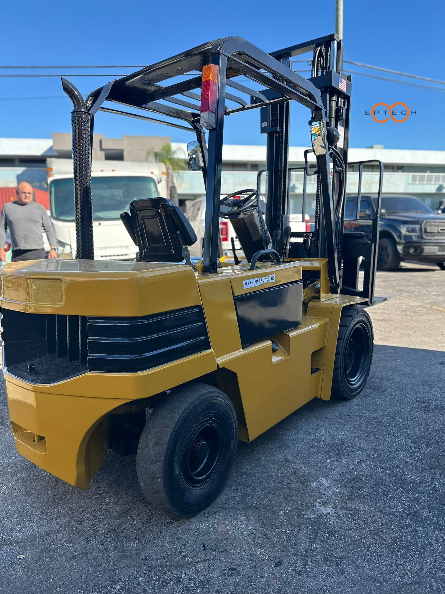 Forklift Caterpillar V60D 1988