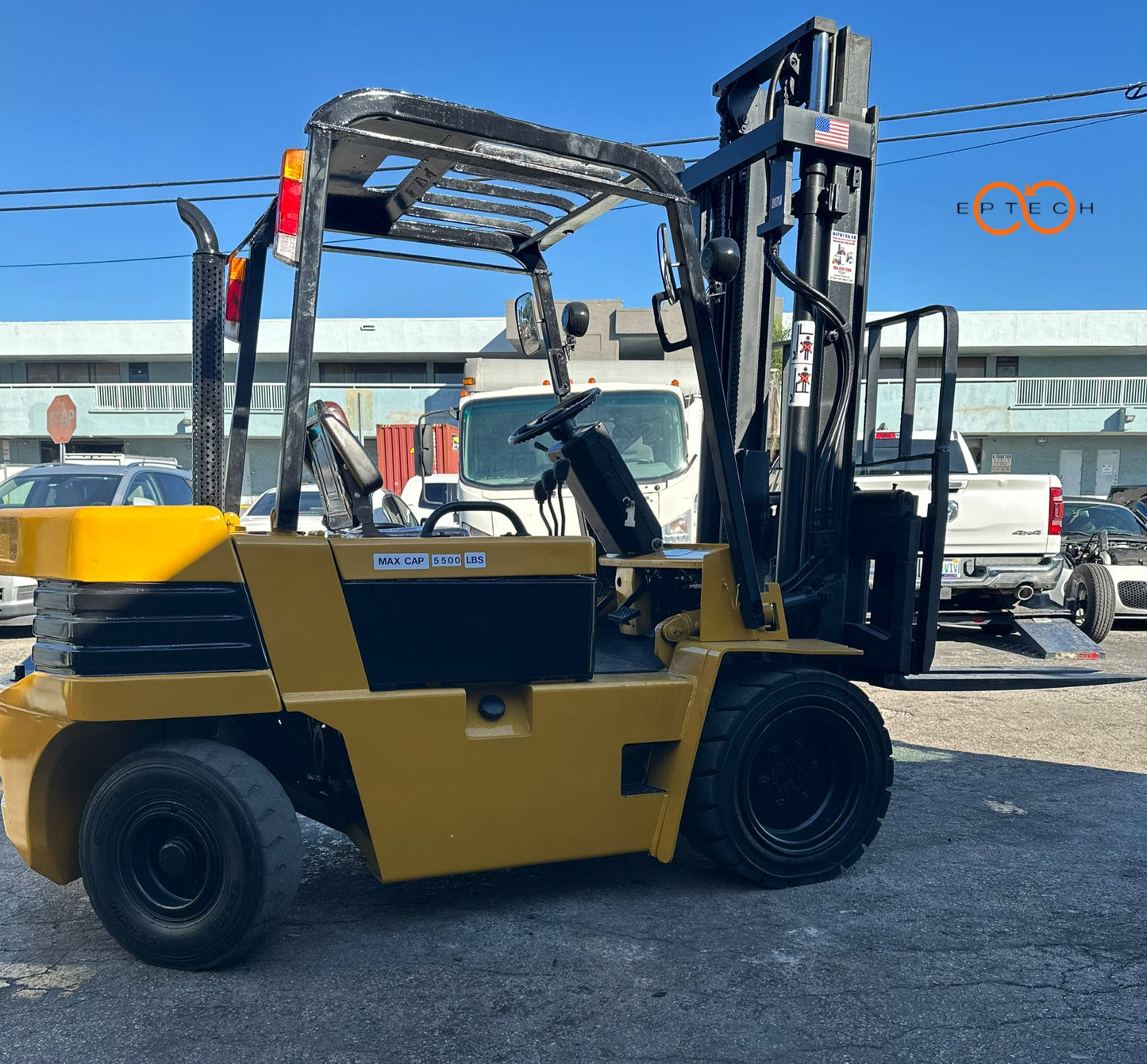 Forklift Caterpillar V60D 1988