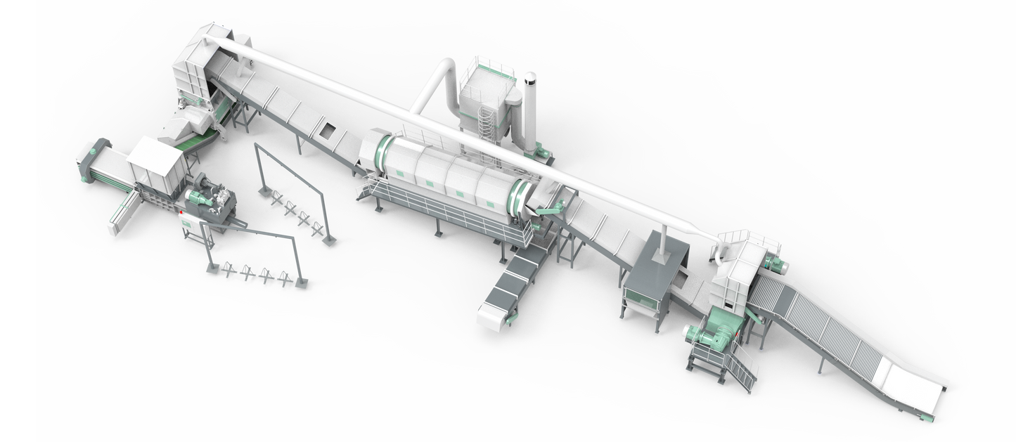 Industry Waste Recycling Line