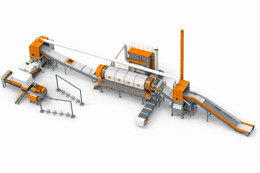 Industrial Waste Recycling Plant