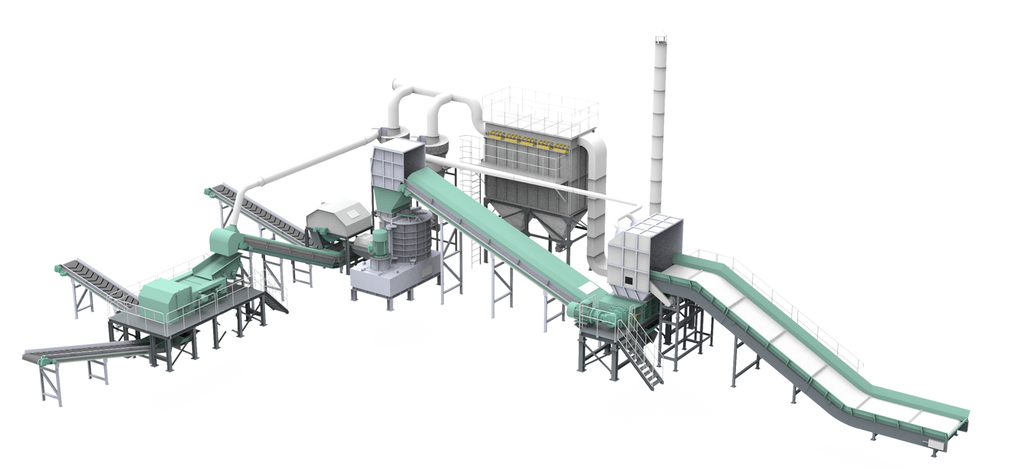 Municipal Solid Waste Recycling Plant (MSW)