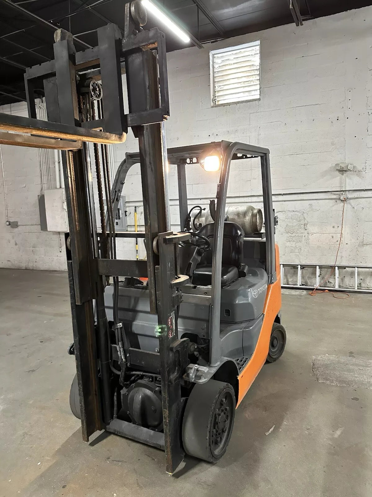 2018 Toyota 8FGCU25 5000lbs Used Single Stage Side Shifter