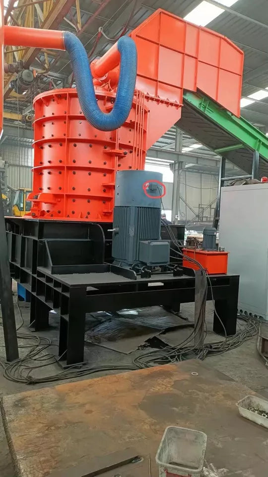 Scrap Metal Shredder and Separation Line 240 Hp